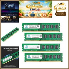 32GB DDR3L RAM Kit 4x8GB 1600MHz PC3L-12800U 240 Pin DIMM Non ECC Unbuffered picture