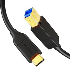 CableCreation USB-C to USB-B 3.1, USB 5Gbps Cable - 6FT, for Thunderbolt 6FT  picture