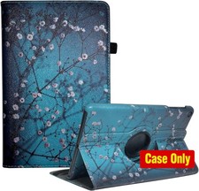 360-Degree Rotating Smart Case for Samsung Galaxy Tab A 10.1 2019 - Plum Blossom picture