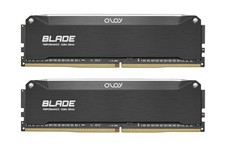 OLOy DDR4 RAM 16GB (2x8GB) Black Hairline Blade 3200 MHz (8GBx2), picture