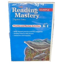 New SRA Reading Mastery Sample Signature Edition Grades K-1 CD ROM  picture