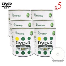 3000 Pack Smartbuy White Top Surface Blank DVD-R DVDR 16X 4.7GB Recordable Disc picture