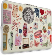 Sleeve for 13-14 inch Laptop, Shockproof Travel Carrying Case, Funny Sticker picture