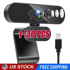 1080P Full HD USB Webcam for PC Desktop,Laptop Web Camera with Microphone LOT picture