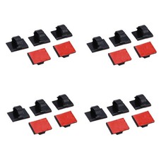 20 Pack Self-Adhesive Wire Tie Cable Clamp Clip Holder For Car Dash Camera picture
