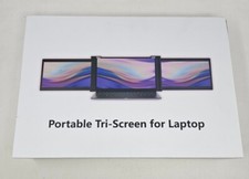 Vodzsla 11.6 Inch Portable Tri-Screeen for Laptop Dual Monitor READ picture