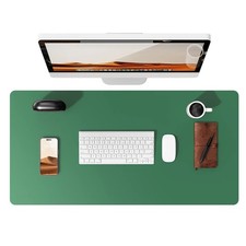 Large PU Leather Dual Sided Desk Pad Non-Slip Mouse Pad Desk Mat Writing Mat picture