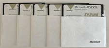 Vintage` Microsoft MS-DOS 5.0 on (5) 5.25