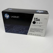 Genuine HP 15A Black Toner Cartridge C7115A OEM New Sealed picture