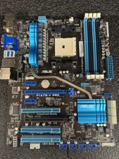 Asus F1A75-V PRO FM1 AMD A75 DDR3 Socket FM1 ATX Motherboard picture