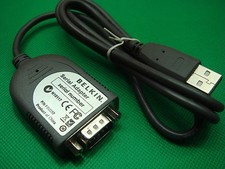 OEM BELKIN USB TO SERIAL RS232 DB9 ADAPTER SMART CABLE PDA GPS PC LAPTOP F5U257 picture