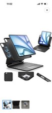 ESR Magnetic Keyboard Case 360 iPad Air 11 2024 Air 10.9 Pro 11 Detachable Black picture