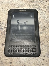 Amazon Kindle 7th Gen 4GB Wi-Fi 6” Display Black eReader Needs Charger picture