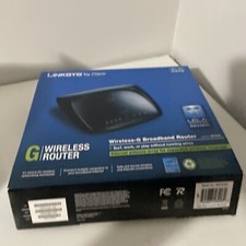 Linksys DIR-890L/R 54 Mbps 4-Port 10/100 Wireless G Router (WRT54G2) picture