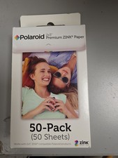 Polaroid Premium ZINK 2x3 inch 50 Sheets Photo Paper New Sealed Made USA picture