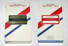 Video Projects Quick Study How to Learn Office Programs Basic Skills VHS Tape picture