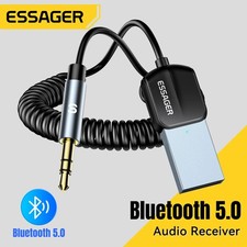 Essager Bluetooth 5.0 Aux Adapter USB To 3.5mm Jack Car Audio Stereo Receiver picture