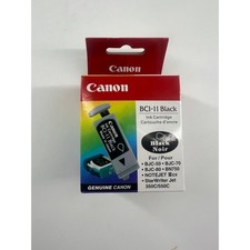 Canon BCI 11 Black Ink Cartridge Package of 3 Computer Office New picture
