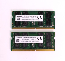 Kingston 32GB (2x16GB) SODIMM DDR4-3200MHz RAM | 2Rx8 PC4-3200AA-SE1-12 picture