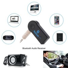 Wireless Bluetooth Receiver 3.5mm AUX Audio Stereo Music Home Car Amp Adapter picture