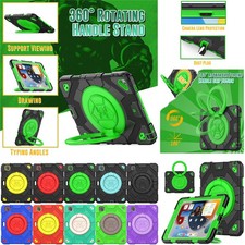 For iPad 7/8/9/10 11th Gen Air 2025 Pro Case Heavy Duty Shockproof Stand Cover picture