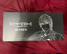 Team Liquid Death Note Base Keycap Set Black/White/Red Japanese+numpad keys picture
