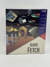 Vintage Aldus Fetch 1.0 Multimedia Retrieval Tool For Macintosh 1992 picture