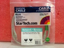 10pcs StarTech.com  M45PATCH3GR 3 ft. Cat 5E Gray Network Cable iso9001   *ma25a picture