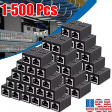 RJ45 Inline Coupler Cat7 Cat6 Cat5e Cat5 Ethernet LAN Network Cable Adapter Lot  picture