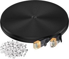 17 NIB x Sealed Jadaol FLAT Ethernet Cable 50ft Cat 7 High Speed Patch Cord picture