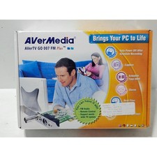 AVerTV GO 007 FM Plus PCI TV Tuner Card AVerMedia Internal Analog Radio Remote picture