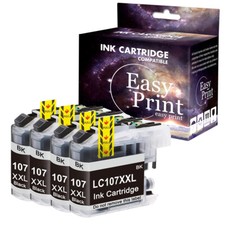 4BK Ink Cartridge fits Brother LC107 MFC-J4710DW J4610DW J4510DW J4410DW J4310DW picture