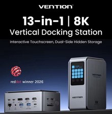 Vention 13-in-1 USB-C Docking Station 8K@30Hz HDMI DP 10Gbps Smart Screen Hub picture