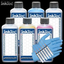 6X 500Ml InkTec® Ink For B3P07A B3P08A B3P09A B3P10A B3P11A B3P12A Cartridge picture