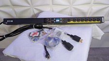 EATON EMA113-10, 16Amp, 8 Outlet, Vertical Rack Mount, Managed PDU (New In Box) picture