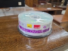 25 PK Maxell Maxdata DVD-R, 4.7 gb, 120 min, Write Once with 16X Write Speed picture