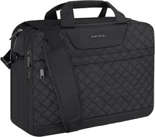 17.3 Inch Laptop Bag, Large Capacity Expandable Travel Briefcase for Women & ... picture