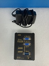 ~ Aten VS-102 Video Splitter 250 MHz Band Width 2 Port VGA w/ Adapter picture