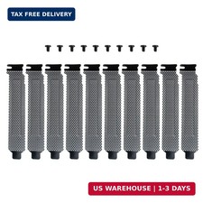 10 Pack Black PCI Slot Cover Hard Steel Filter Blanking Plate with Screws picture