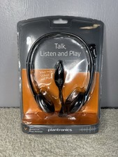 Plantronics C3225A Black Headband Headsets picture