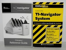 Texas Instruments TI Navigator (Reference Guide & CliffsNotes Guide) SHIPS FREE picture
