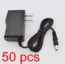 50pcs DC Switching power supply 5V 6V 9V 12V 500mA 1A adapter 5.5mm x 2.1mm US picture