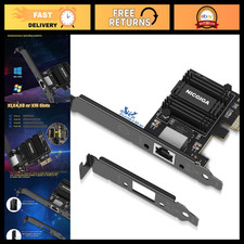 2.5G PCIe Network Adapter, Realtek RTL8125B Ethernet Card, 2.5Gbps LAN for Gamin picture