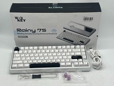 Wobkey Rainy 75 Gaming Mechanical Keyboard, Lite Silver picture