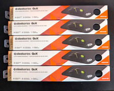 5 Steelseries Qck Medium Gaming Mousepad,  Black Non-Slip Cloth SEALED Lot of 5 picture