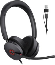 Yealink UH48 ANC Wired USB-C/A Headset W/6 AI Noise Canceling Microphones, Teams picture