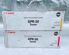 Lot of 2 Canon GPR-20 Toner Cartridge  Magenta / Yellow picture