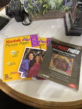 KODAK Picture Paper Inkjet Printers Soft Gloss 39 Sheets 8.5 x11 Open Packs picture
