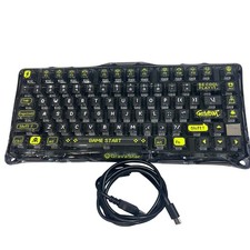 GravaStar Mercury K1 Lite Mechanical Gaming Keyboard 75% Wired Black Green picture