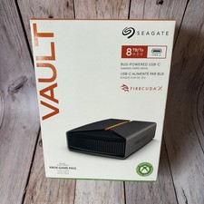 SEAGATE VAULT FIRECUDA X 8TB BUS-POWERED USB-C GAMING HARD DRIVE / NEW picture